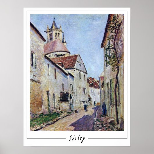 Alfred Sisley Affiche de Zedign Art #476 (Devant)