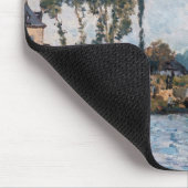 Alfred Sisley - Botens aan de sluis bij Bougival Muismat (Hoek)