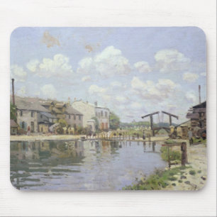 Alfred Sisley   Canal Saint-Martin, Parijs Muismat