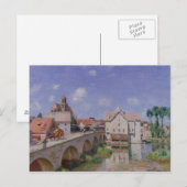 Alfred Sisley | De brug in Moret Briefkaart (Voorkant / Achterkant)
