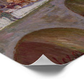 Alfred Sisley | De brug in Moret Poster (Hoek)