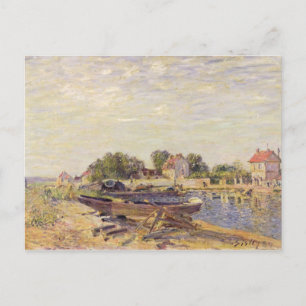 Alfred Sisley   De Loing in Saint-Mammes Briefkaart