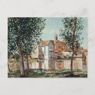 Alfred Sisley De Loing te Moret Briefkaart
