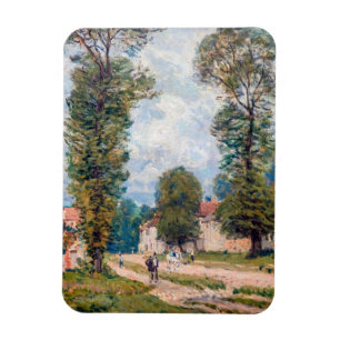 Alfred Sisley - De weg naar Versailles Magneet