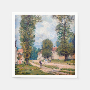 Alfred Sisley - De weg naar Versailles Servet