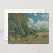 Alfred Sisley - De weg van Versailles Briefkaart (Voorkant / Achterkant)