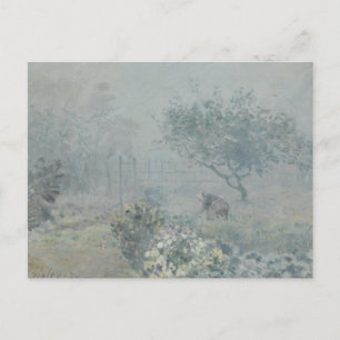 Alfred Sisley - Fog, Voisins Briefkaart
