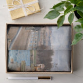 Alfred Sisley - Footbridge in Argenteuil Tissuepapier (Geschenk)