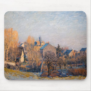 Alfred Sisley - Frosty Morning in Louveciennes Muismat