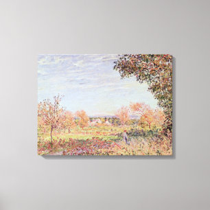 Alfred Sisley Goedemorgen september Canvas Afdruk