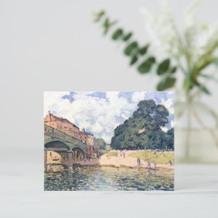 Alfred Sisley Hampton Court Bridge Briefkaart