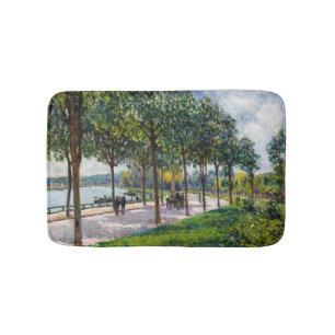 Alfred Sisley - Laan van Kastanjebomen Badmat