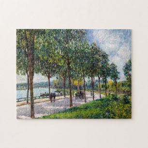 Alfred Sisley - Laan van Kastanjebomen Legpuzzel