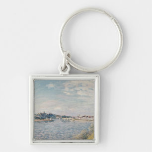Alfred Sisley   Landschap Sleutelhanger