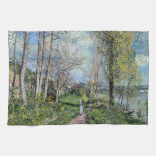 Alfred Sisley - Oevers van de Seine bij By Theedoek