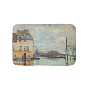 Alfred Sisley - Overstroming bij Port-Marly 1872 Badmat