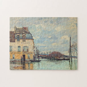 Alfred Sisley - Overstroming bij Port-Marly 1872 Legpuzzel