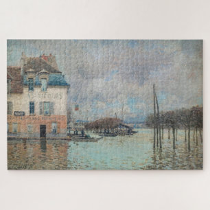 Alfred Sisley - Overstroming bij Port-Marly 1876 Legpuzzel