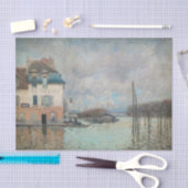 Alfred Sisley - Overstroming in Port-Marly 1876 Tissuepapier (Craft)