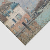 Alfred Sisley - Overstroming in Port-Marly 1876 Tissuepapier (Detail)