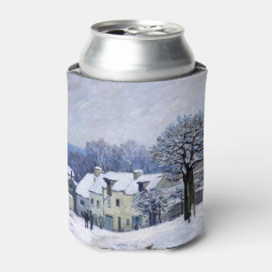 Alfred Sisley - Place Chenil in Marly, Snow Effect Blikjeskoeler