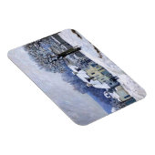 Alfred Sisley - Place Chenil in Marly, Snow Effect Magneet (Rechterzijde)