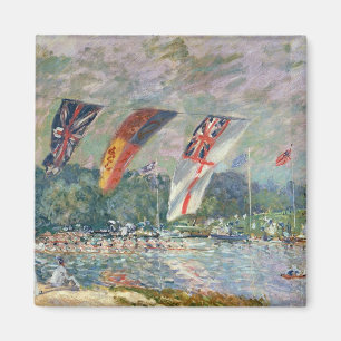 Alfred Sisley Regatta in Molesey Magneet