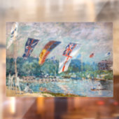 Alfred Sisley - Regatta in Molesey Raamsticker (Vel 2)