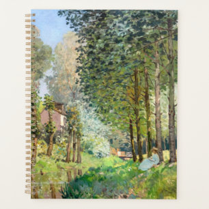 Alfred Sisley - Reposez le long du ruisseau