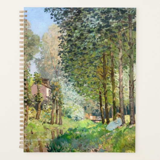 Alfred Sisley - Reposez le long du ruisseau (Devant)