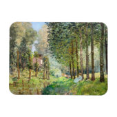 Alfred Sisley - Rest langs de Stream Magneet (Horizontaal)