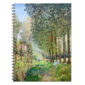 Alfred Sisley - Rest langs de Stream Notitieboek (Voorkant)