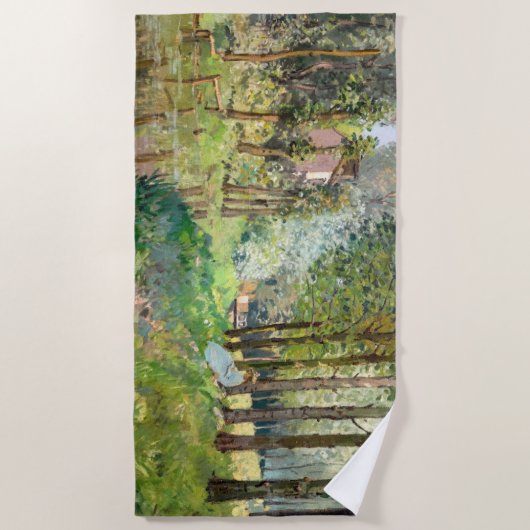 Alfred Sisley - Rest langs de Stream Strandlaken (Voorkant)