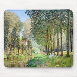 Alfred Sisley - Rust langs de beek Muismat