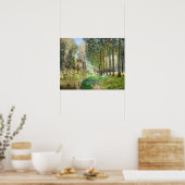 Alfred Sisley - Rust langs de beek Poster (Keuken)