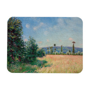Alfred Sisley - Sahurs Meadows in Morning Sun Magneet