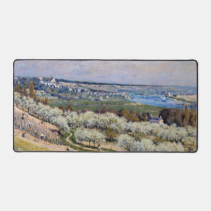 Alfred Sisley - Terrace in Saint-Germain, lente Bureaumat