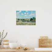 Alfred Sisley - The Meadow Poster (Keuken)