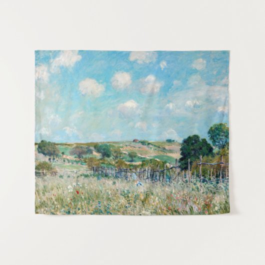 Alfred Sisley - The Meadow Wandkleed (Voorkant (horizontaal))