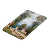 Alfred Sisley - The Versailles Road Magneet (Linkerzijde)