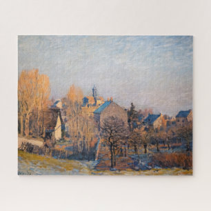 Alfred Sisley - Vorstige ochtend in Louveciennes Legpuzzel