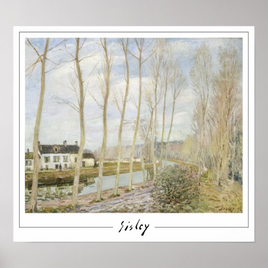 Alfred Sisley Zedign Art Poster #12 (Voorkant)
