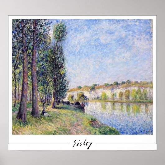 Alfred Sisley Zedign Art Poster #19 (Voorkant)