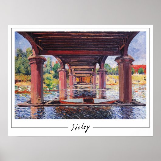 Alfred Sisley Zedign Art Poster #83 (Devant)