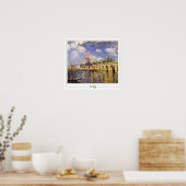 Alfred Sisley Zedign Art Poster #90 (Keuken)