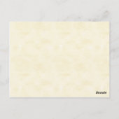 Alfred Stevens The Japans Parisian Briefkaart (Achterkant)