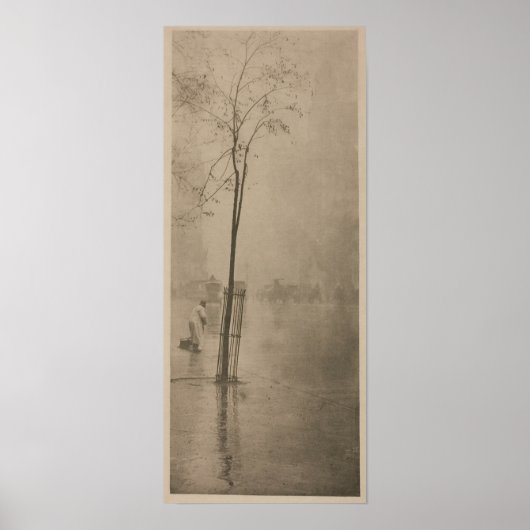 Alfred Stieglitz Lente Douches Foto Poster (Voorkant)