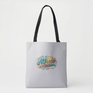 Alfredo Aficionado T-shirt – Pasta Liefhebber Food Draagtas
