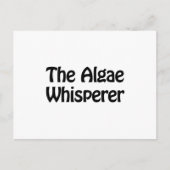 algae whisperer briefkaart (Voorkant)
