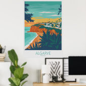 Algarve, Portugal Poster (Thuiskantoor)